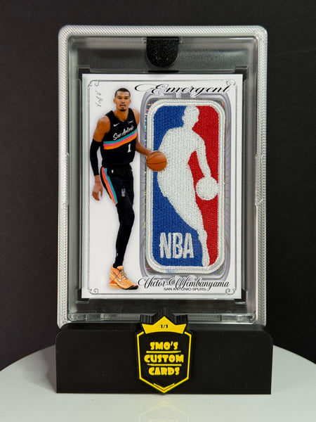 Victor Wembanyama San Antonio Spurs  Emergent NBA Logoman Patch 1/1