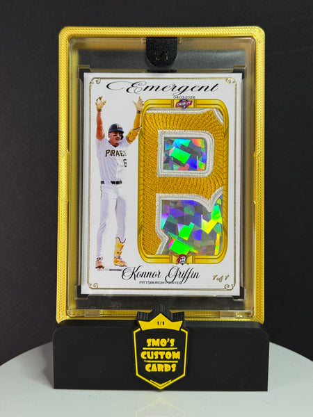 Konnor Griffin Emergent MLB Debut Hoist The Cone Pittsburgh Pirates Patch 1/1