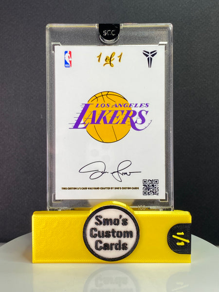 Kobe Bryant Prizm Purple Gold Kaboom Dual Lakers Patch 1/1