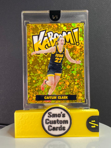 Caitlin Clark Gold Circles 3000 pts KABOOM 1/1