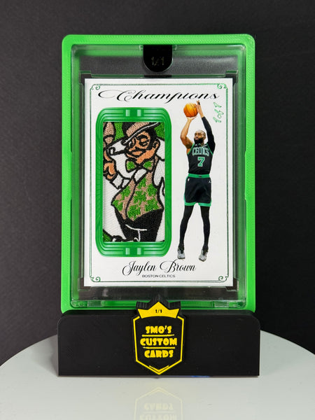 Jaylen Brown Champions Boston Celtics Patch 1/1