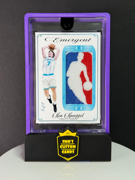 Kon Knueppel Charlotte Hornets NBA Logoman Patch 1/1