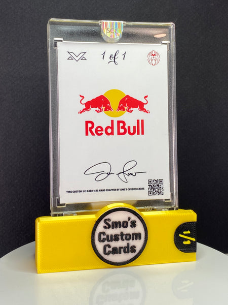 Max Verstappen Prizm Red Shimmer Red Bull Patch 1/1