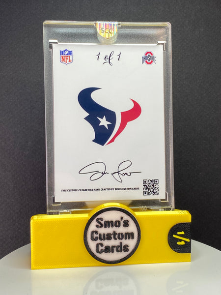 CJ Stroud Optic Red Mojo Rated Rookie Texans Patch 1/1