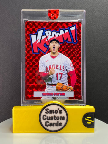 Shohei Ohtani Red Mosaic KABOOM! 1/1