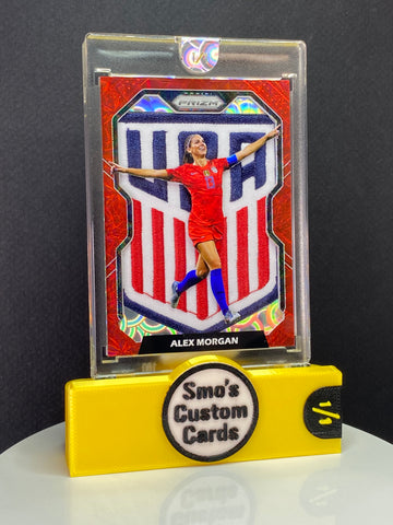 Alex Morgan Prizm Red Scope Team USA Soccer Patch 1/1