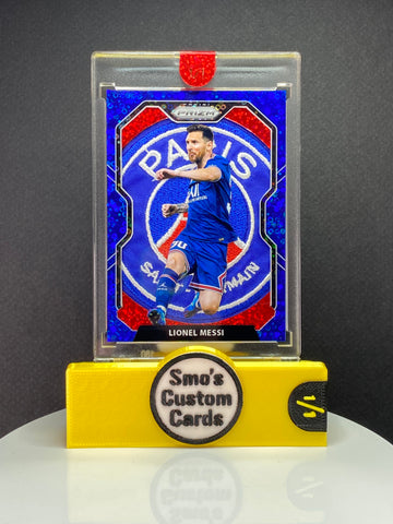 Lionel Messi Prizm Blue Disco PSG Patch 1/1