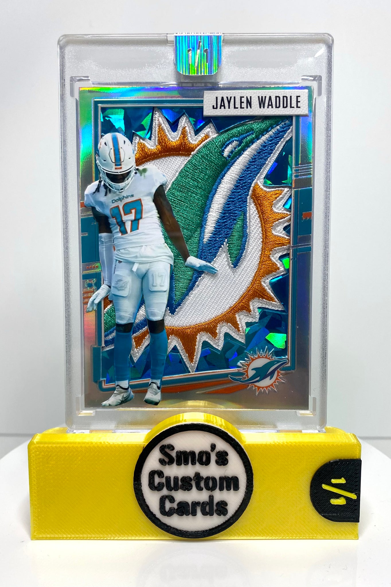 Jaylen Waddle “Waddle End Zone Dance” Dolphins Patch 1/1