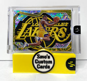 Kobe Bryant Gold Laser “No Name” Lakers Patch 1/1
