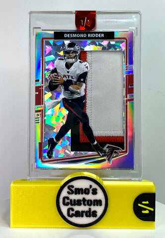 Desmond Ridder Optic Holo Falcons Jersey Patch 1/1