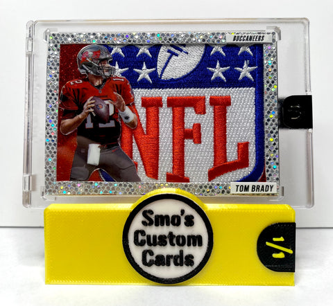 Tom Brady Sparkle NFL Shield 1/1