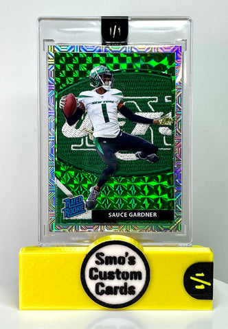Sauce Gardner Optic Mojo Rated Rookie Interception Celebration Jets Patch 1/1