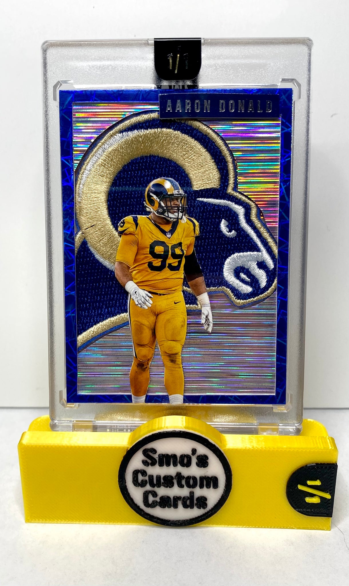 Aaron Donald Shimmer Team Patch 1/1