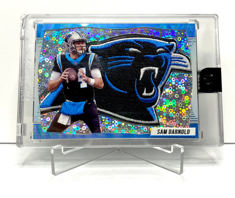 Sam Darnold Blue Disco Team Patch 1/1