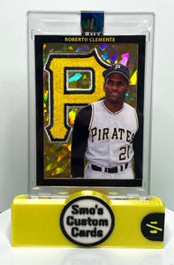 Roberto Clemente Gold Ice Pittsburgh Pirates Patch 1/1