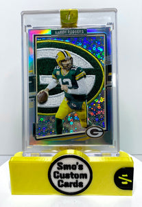 Aaron Rodgers Optic Holo Disco Packers Patch 1/1