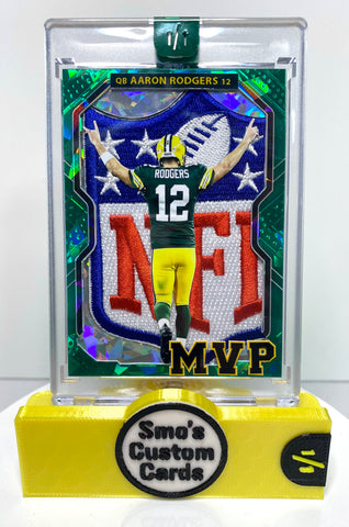 Aaron Rodgers NFL MVP Shield Patch 1/1