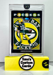 Aaron Rodgers 2008 Topps Chrome "I Own You" Packers Team Patch 1/1