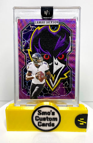 Lamar Jackson Purple Blast Ravens Alt Patch 1/1