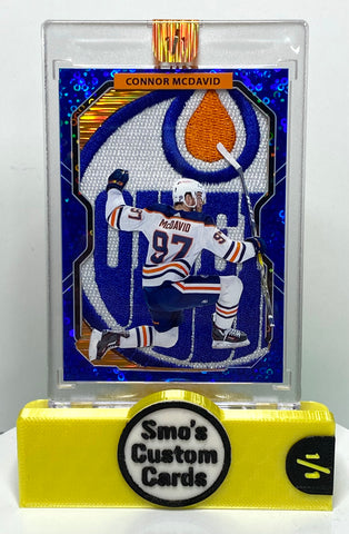 Connor McDavid Goal Celebration Oilers Patch 1/1