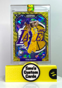 Kobe Bryant Prizm Gold Wave Dunk Lakers Patch 1/1