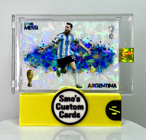 Lionel Messi World Cup Goal Celebration Colorburst 1/1