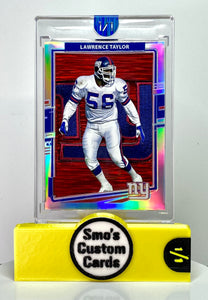 Lawrence Taylor Optic Holo NY Giants Team Patch 1/1