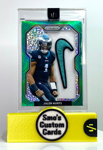Jalen Hurts Prizm Green Swoosh Patch 1/1