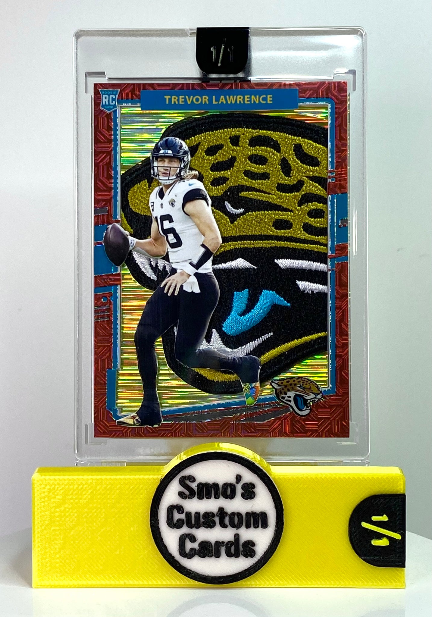 Trevor Lawrence Optic Red Mojo Jags Patch 1/1