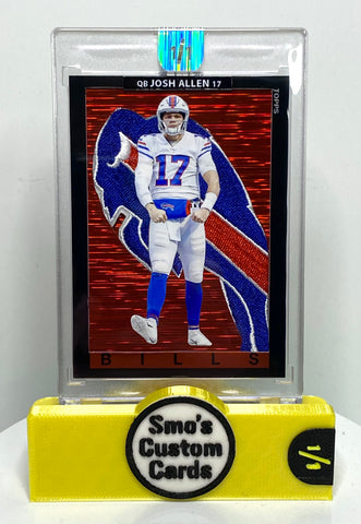 Josh Allen 2014 Topps Throwback Flex Bills Patch 1/1