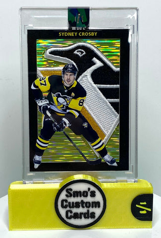 Sydney Crosby Gold Shimmer Pens Patch 1/1