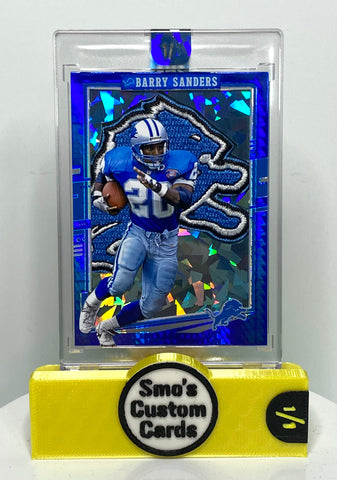 Barry Sanders Optic Hyper Lions Patch 1/1