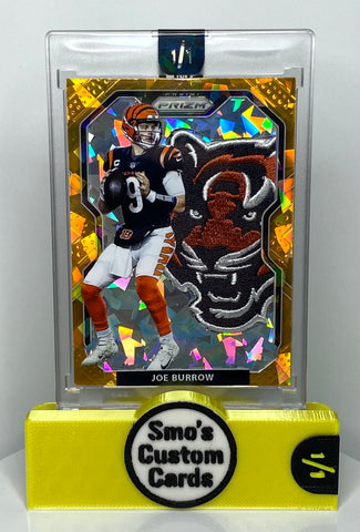 Joe Burrow Orange Ice Bengals Patch 1/1