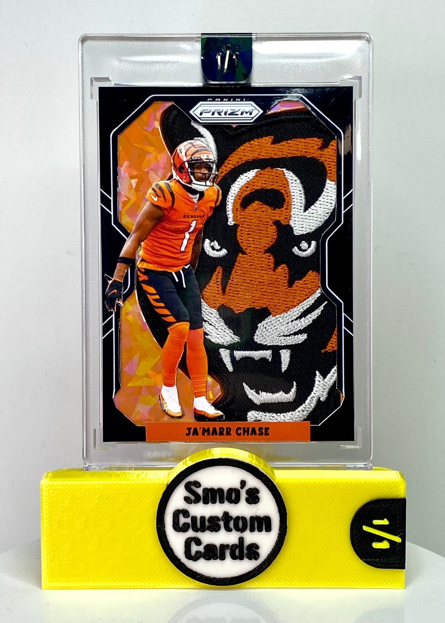 Ja’Marr Chase Orange Ice Griddy Bengals Patch 1/1