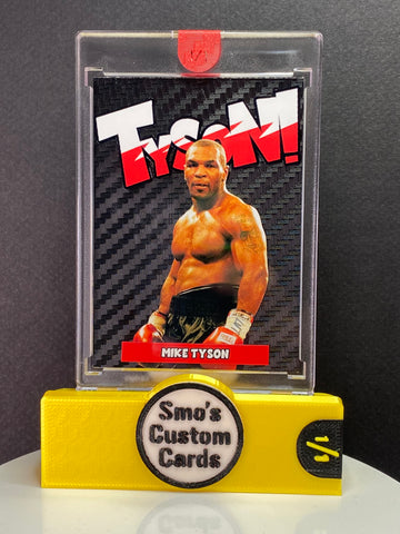 Mike Tyson Black Carbon Fiber TYSON KABOOM! 1/1