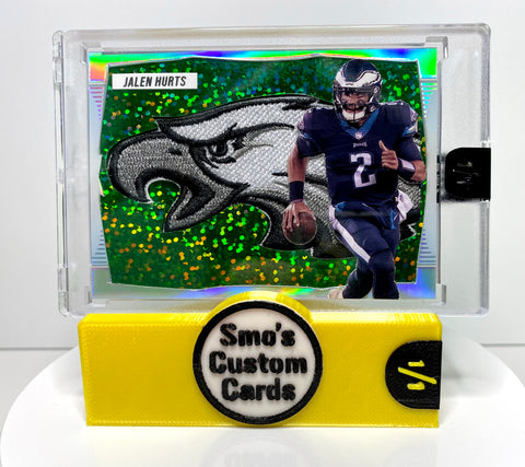 Jalen Hurts Green Shimmer Eagles Patch 1/1