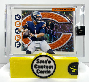 Justin Fields 2008 Throwback Bears Patch 1/1