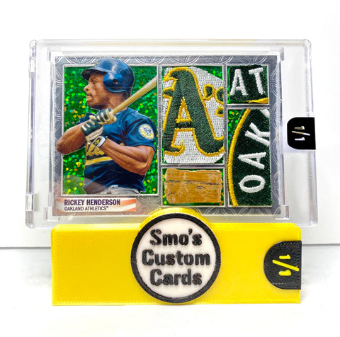 Rickey Henderson Man of Steal Montage 1/1