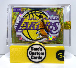 Kobe Gold Tribute Dunk Lakers Patch 1/1