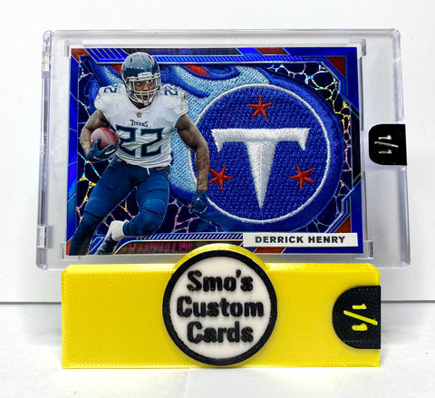 Derrick Henry Black Breakout Titans Patch 1/1