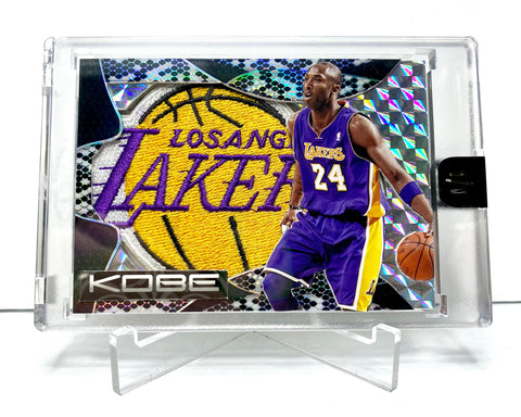 Kobe Bryant Black Snakeskin Silver Mosaic Patch 1/1