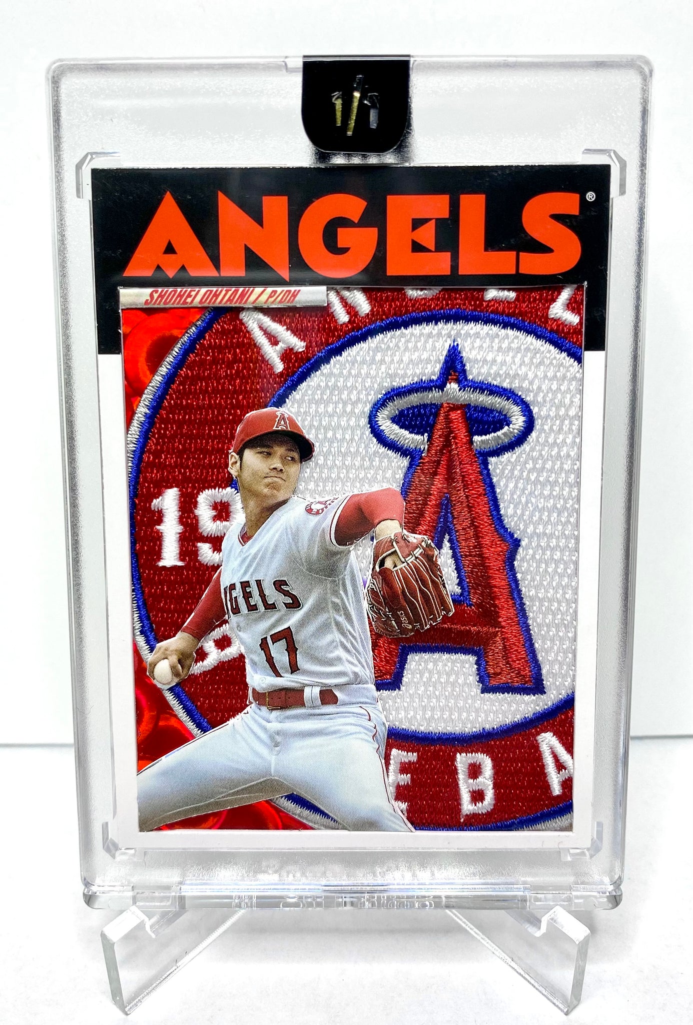 Shohei Ohtani Red Explosion Angels Patch Custom 1/1