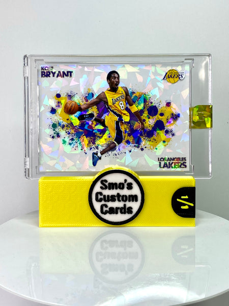 Kobe Bryant Slamma Jamma Dunk Cracked Ice Lakers Colorburst 1/1