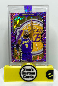 Lebron James Swag Purple Pulsar Lakers Patch 1/1