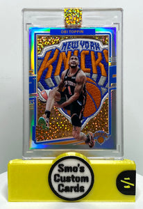 Obi Toppin Optic Holo Dunk Contest Knicks Patch 1/1