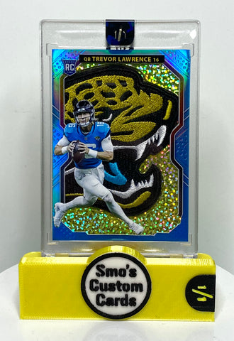 Trevor Lawrence Gold Sparkle Jags Patch 1/1