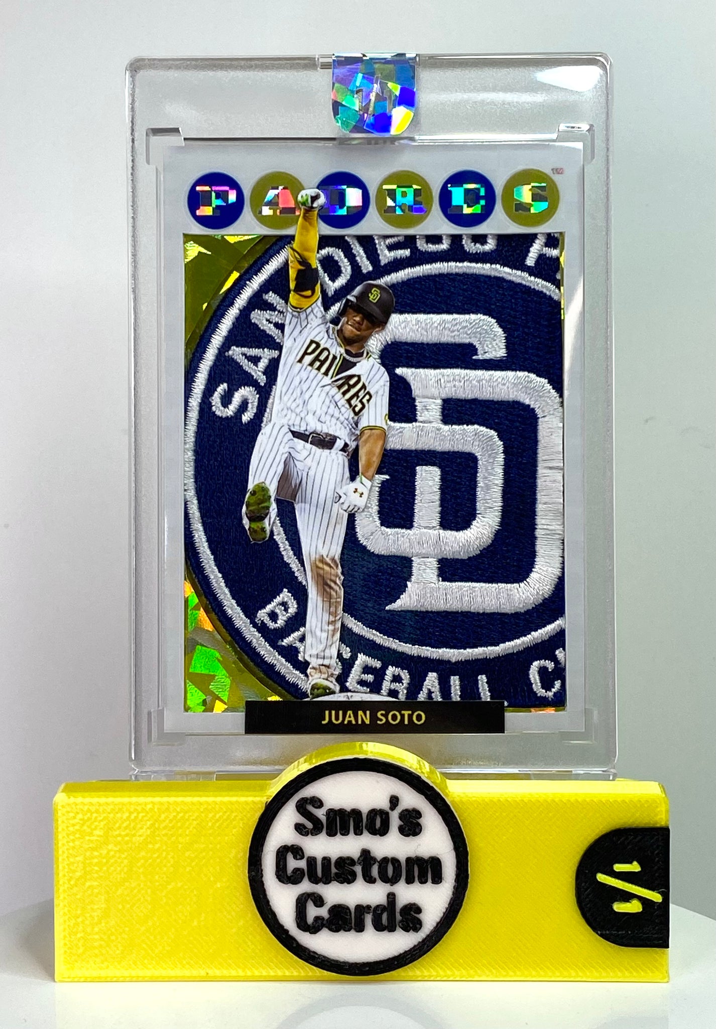 Juan Soto 2008 Topps Chrome Xfractor Padres Patch 1/1