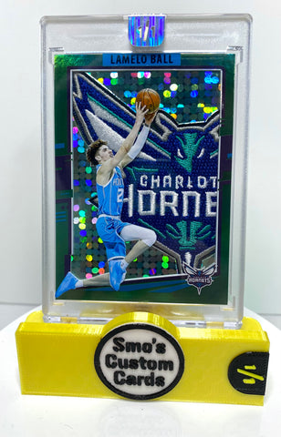 LaMelo Ball Teal Pulsar Charlotte Hornets Patch 1/1