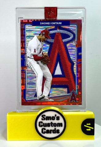 Shohei Ohtani Optic Red Pandora Fist Pump Angels Patch 1/1