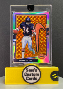 Walter Payton Optic Holo Nike Swoosh Patch 1/1